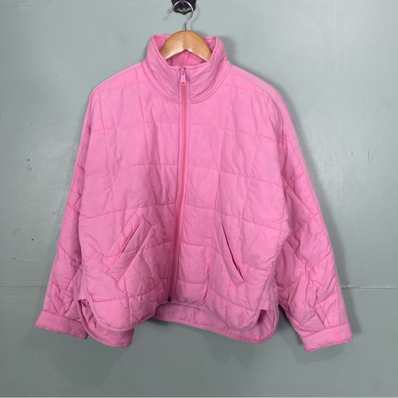 Free People Jackets & Blazers - Free People Pippa Packable Puffer Jacket Bubblegum Pink Small